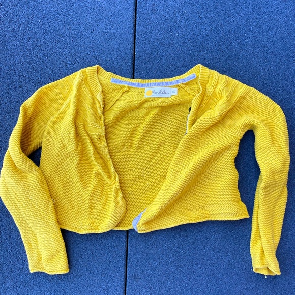Precious Yellow Cardigan Mini Boden 2-3T - Picture 1 of 3